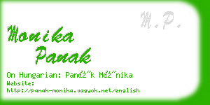 monika panak business card